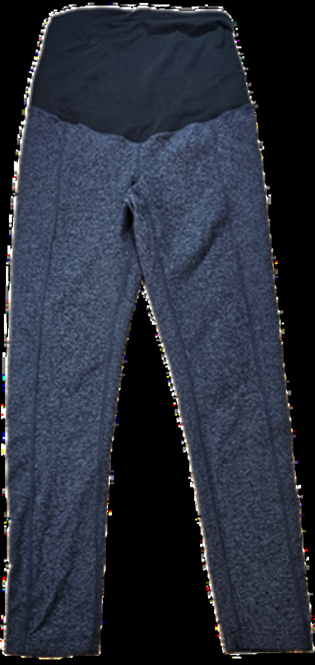 Zella Live In Women's XS Black Gray Heathered Cropped Leggings Pockets Stretch